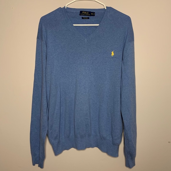 Polo Ralph Lauren MEN'S V-NECK Sweater Size XL - Picture 2 of 11